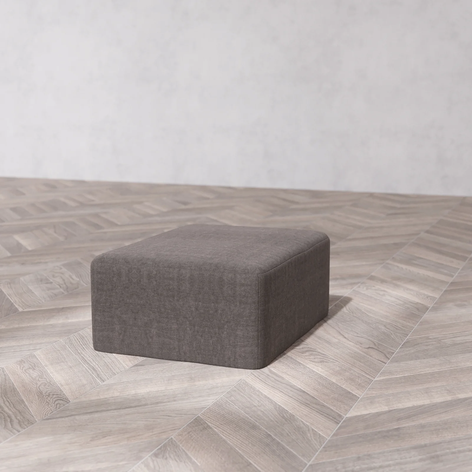 Modular Washable Chaise Ottoman | Heirloom Velvet in Truffle - Image 6