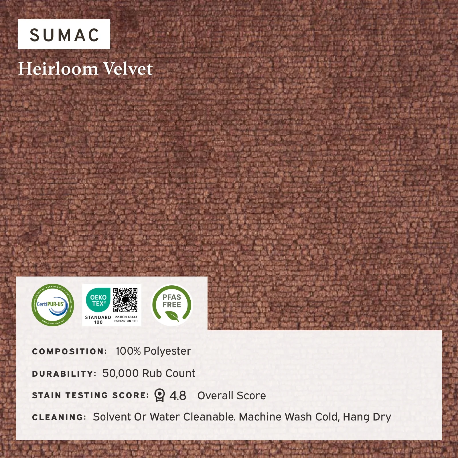 Slipcover Only - Modular Washable 9-Seater U Sectional Cloud Sofa in Sumac - Image 4